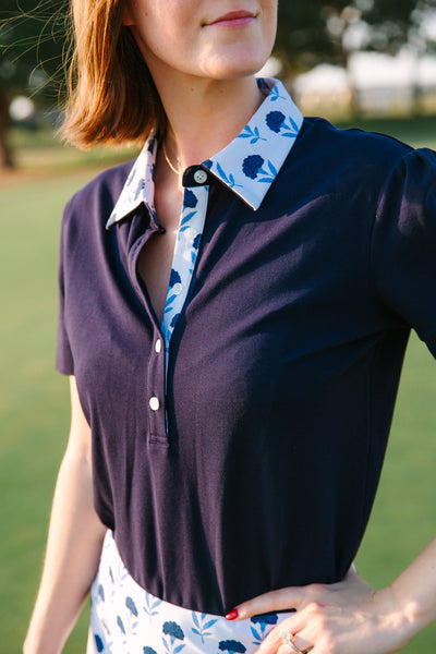 The Prep Polo- Navy